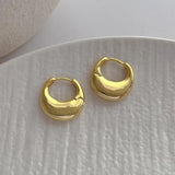 BF CLUB 925 Sterling Silver Vintage Circle Earrings For Women Earring Jewelry