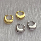 BF CLUB 925 Sterling Silver Vintage Circle Earrings For Women Earring Jewelry