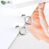 Vintage Snake Shape Earring Hoop Animal Hoop Earrings