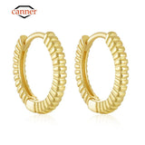 925 Silver Hoop Earrings Romantic Wedding Jewelry
