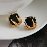 Bilandi 925 Silver Needle Glass Earrings for Women
