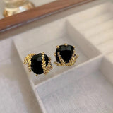 Bilandi 925 Silver Needle Glass Earrings for Women