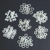 200pcs Hollow Pearl Nail Art Decoration DIY 3D Manicure Accessories