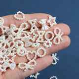 200pcs Hollow Pearl Nail Art Decoration DIY 3D Manicure Accessories