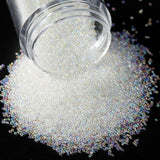 Pixie Nails Rhinestones AB Chaton Crystal Glass 3D Caviar Beads Mini Nail Art