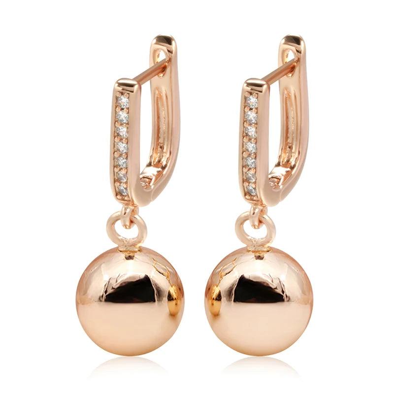 Minimalist Zircon Pendant Earrings for Women
