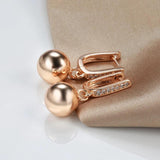 Minimalist Zircon Pendant Earrings for Women