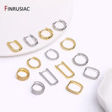 Zircon Hoop Earrings High Women Earrings