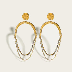 YACHAN 18K Plated Drop Earrings for Women