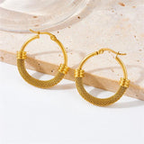 316L Stainless Steel Hoop Earrings Wedding Gift