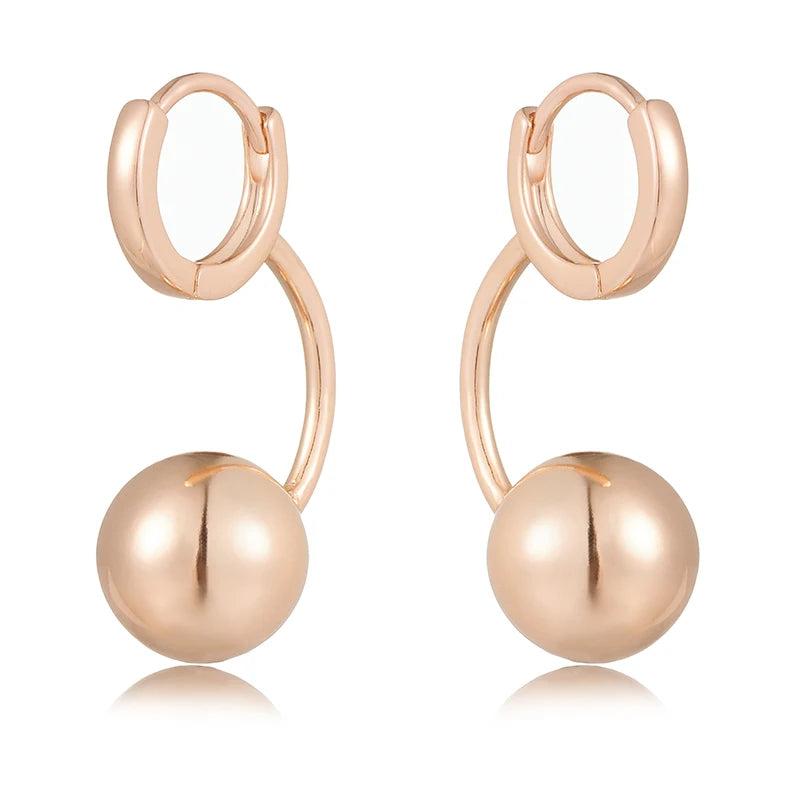 Ball Shape Dangle Earrings For Women Fine Jewelry Gift