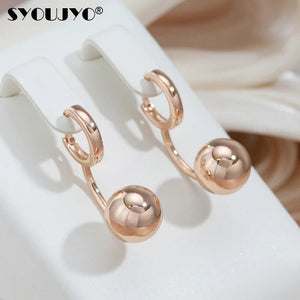 Ball Shape Dangle Earrings For Women Fine Jewelry Gift