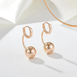 Ball Shape Dangle Earrings For Women Fine Jewelry Gift