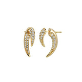 Silver CZ Zircon Higgle Drop Earrings Women Jewelry