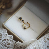 925 Silver Zircon Ear Buckle Hoop Earrings 18K Plated Delicate Wedding Gift
