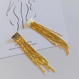 Bling Tassel Earrings for Women Wedding Jewelry Gift