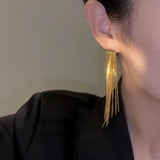 Bling Tassel Earrings for Women Wedding Jewelry Gift