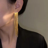 Bling Tassel Earrings for Women Wedding Jewelry Gift