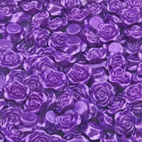 Plastic Rose Flowers Acrylic Spacer Bead DIY Pearl Style Jewelry Accessories