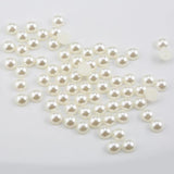 DIY ABS Resin 2mm-14mm Pearl Semicircle Flatback Loose Beads