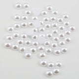 DIY ABS Resin 2mm-14mm Pearl Semicircle Flatback Loose Beads