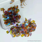 3D Letter Nail Charms Alphabet Rhinestones Nail Art Decoration