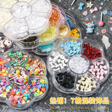 3D Rhinestone Pearl Bow-Knot Aurora Bear Nail Art