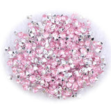 Acrylic 5mm 1000pcs Rhinestones Many Colors Point Back Beads Glue On Round Shape
