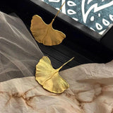BF CLUB 925 Silver Leaf Earrings For Women Prevent Allergy Party Accessories
