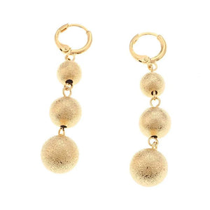 Ethiopian Arab Frosting Bead Earrings for Women Girls