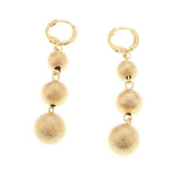 Ethiopian Arab Frosting Bead Earrings for Women Girls