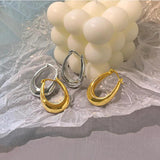 925 Silver Vintage Geometry Earrings for Women - Prevent Allergy