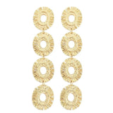 Vintage Long Oval Pendant Earrings for Woman