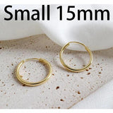 925 Sterling Silver Unique Shaped Huggie Hoop Earring