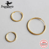 925 Sterling Silver Unique Shaped Huggie Hoop Earring