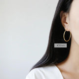 925 Sterling Silver Unique Shaped Huggie Hoop Earring