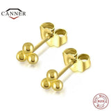 925 Silver Mini Cartilage Stud Earrings for Women