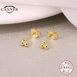 925 Silver Mini Cartilage Stud Earrings for Women