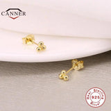 925 Silver Mini Cartilage Stud Earrings for Women