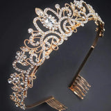 Crystal Crown Tiaras Headband Wedding Party Hair Accessories