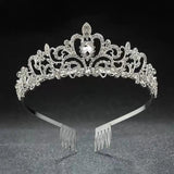 Crystal Crown Tiaras Headband Wedding Party Hair Accessories