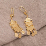 Wando Money Coin Earrings Islamic Muslim Arab Coins Earrings