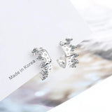 925 Silver Crown Earrings for Women