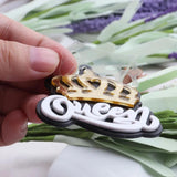 90s Y2K Punk Crown Dangle Earrings For Women
