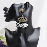 90s Y2K Punk Crown Dangle Earrings For Women