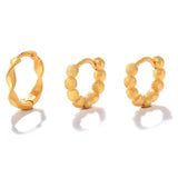 Zircon S925 Silver Stud Earrings Set Butterfly Earring Cuff Jewelry