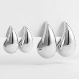 925 Silver Teardrop Earrings for Women Girls Party Gift
