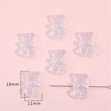 Cartoon Bear Flower Butterfly Dolphin Acrylic Charms