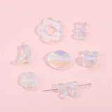 Cartoon Bear Flower Butterfly Dolphin Acrylic Charms