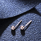 3mm Moissanite Silver Stud Earrings Wedding Women Earring